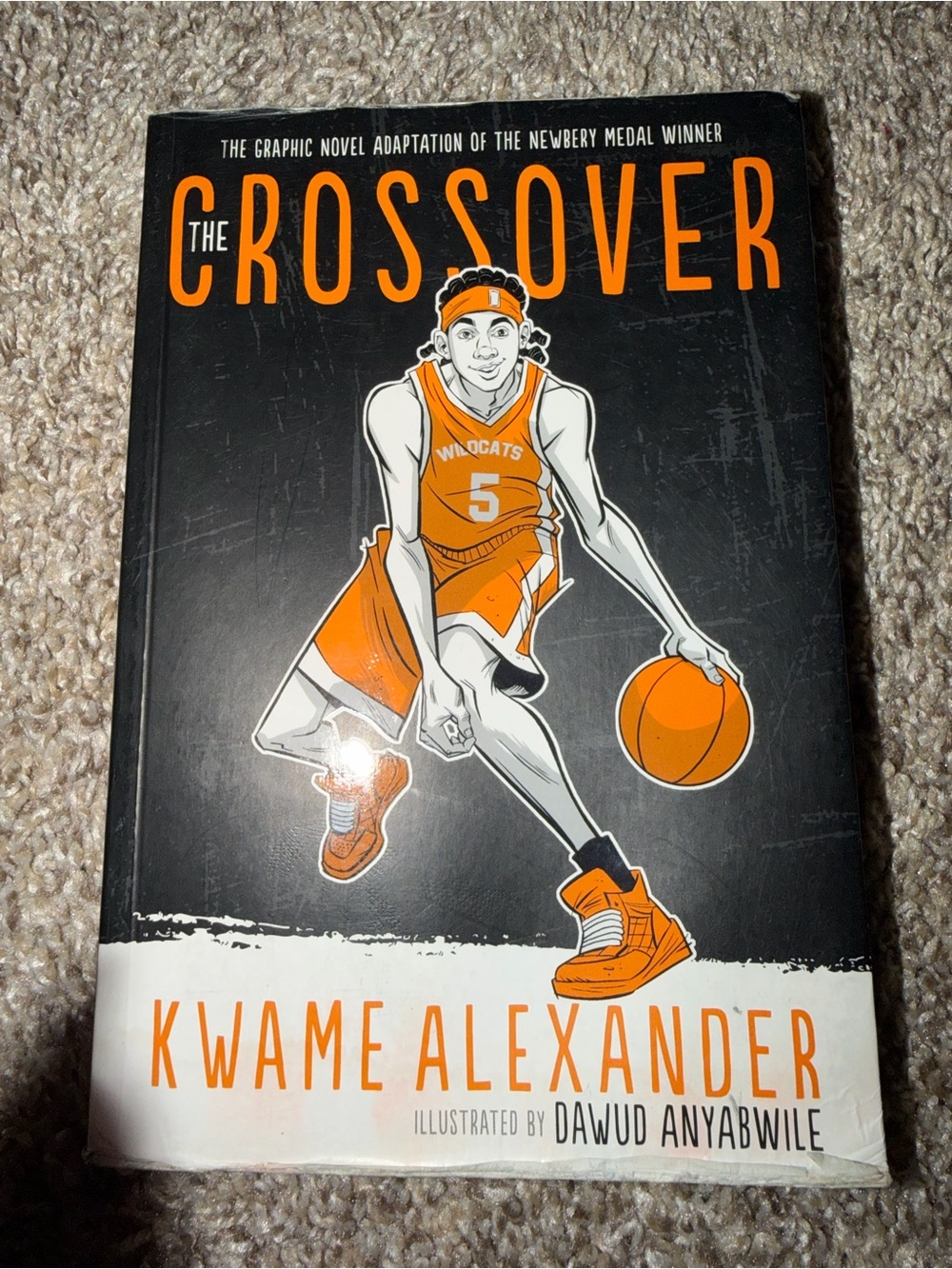 The Crossover by - Orange Basketball Graphic Novel